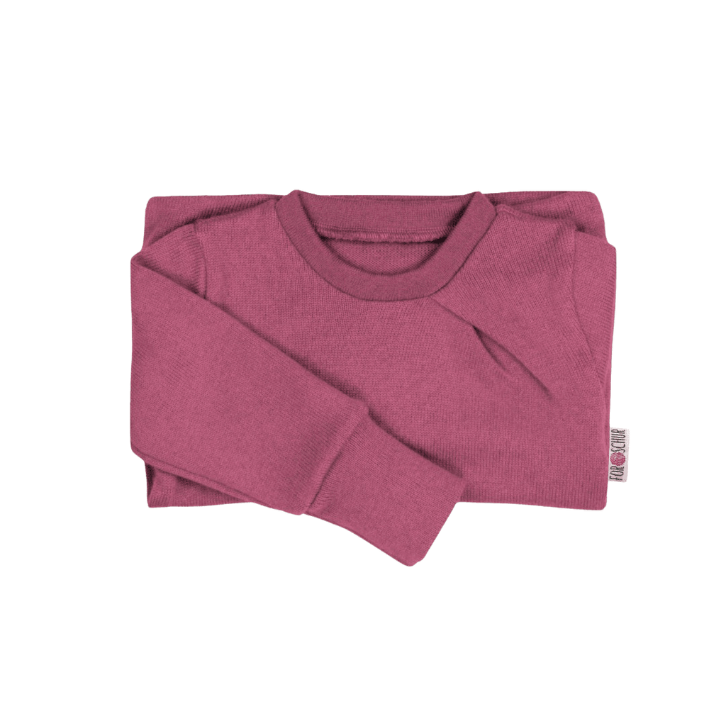 Kaschmirpullover mit der Falte Rosa - ForSchur