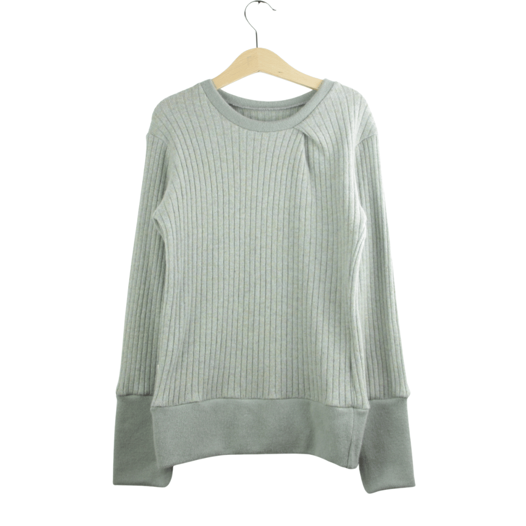 Upcycling Kaschmirpullover mit der Falte 122/128