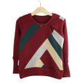 Upcycling Kaschmirpullover mit der Falte 86/92