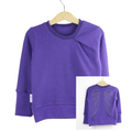 Upcycling Kaschmirpullover mit der Falte 86/92