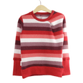 Upcycling Kaschmirpullover mit der Falte 98/104