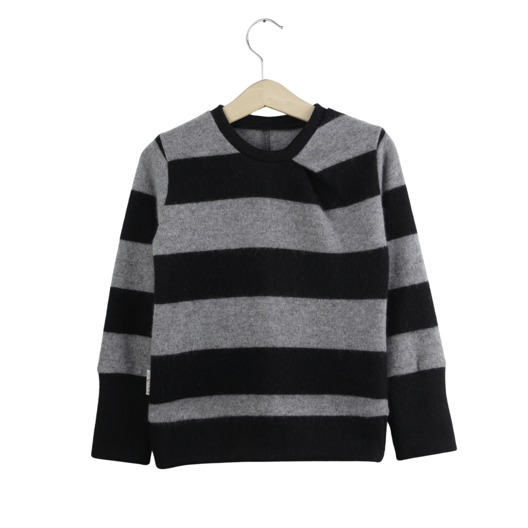 Upcycling Kaschmirpullover mit der Falte 98/104