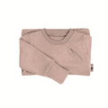 Upcycling Kaschmirpullover mit der Falte Rosa