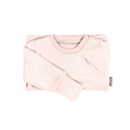 Upcycling Kaschmirpullover mit der Falte Rosa