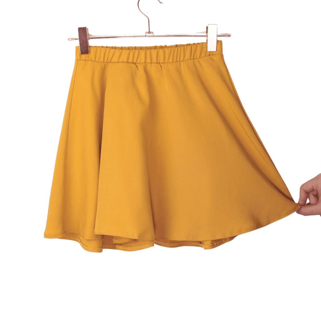 Rock mit der Falte Tencel™ Honig - ForSchur