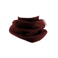 Upcycling Kaschmir Schal Brombeere dunkel