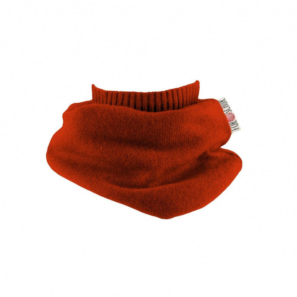 Schal mit der Falte Kirsche meliert - ForSchur