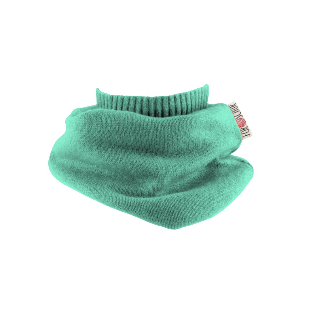 Upcycling Kaschmir Schal Mint - ForSchur