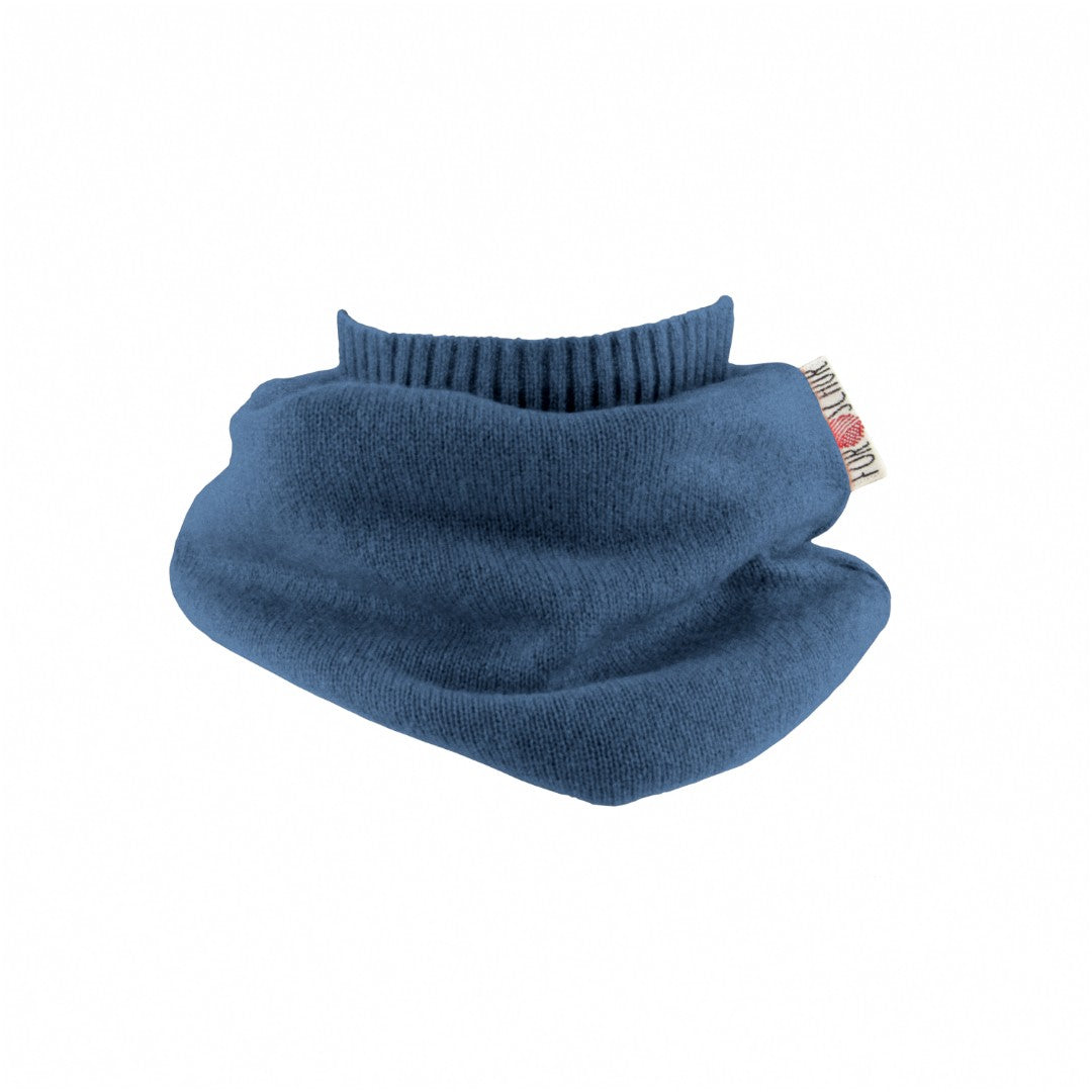 Upcycling Schal helles Rauchblau - ForSchur