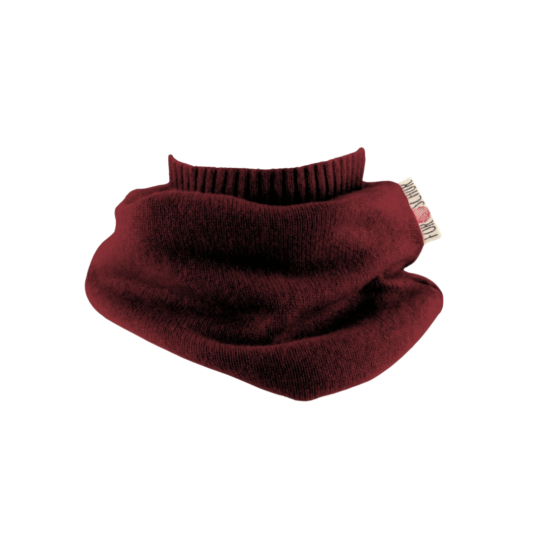 Upcycling Kaschmir Schal Rot