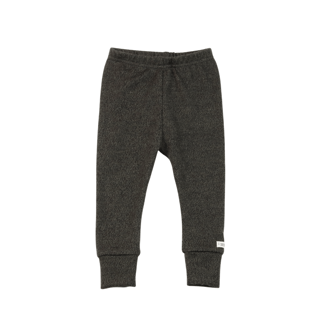 Upcycling Merino Schmale Hose Braun
