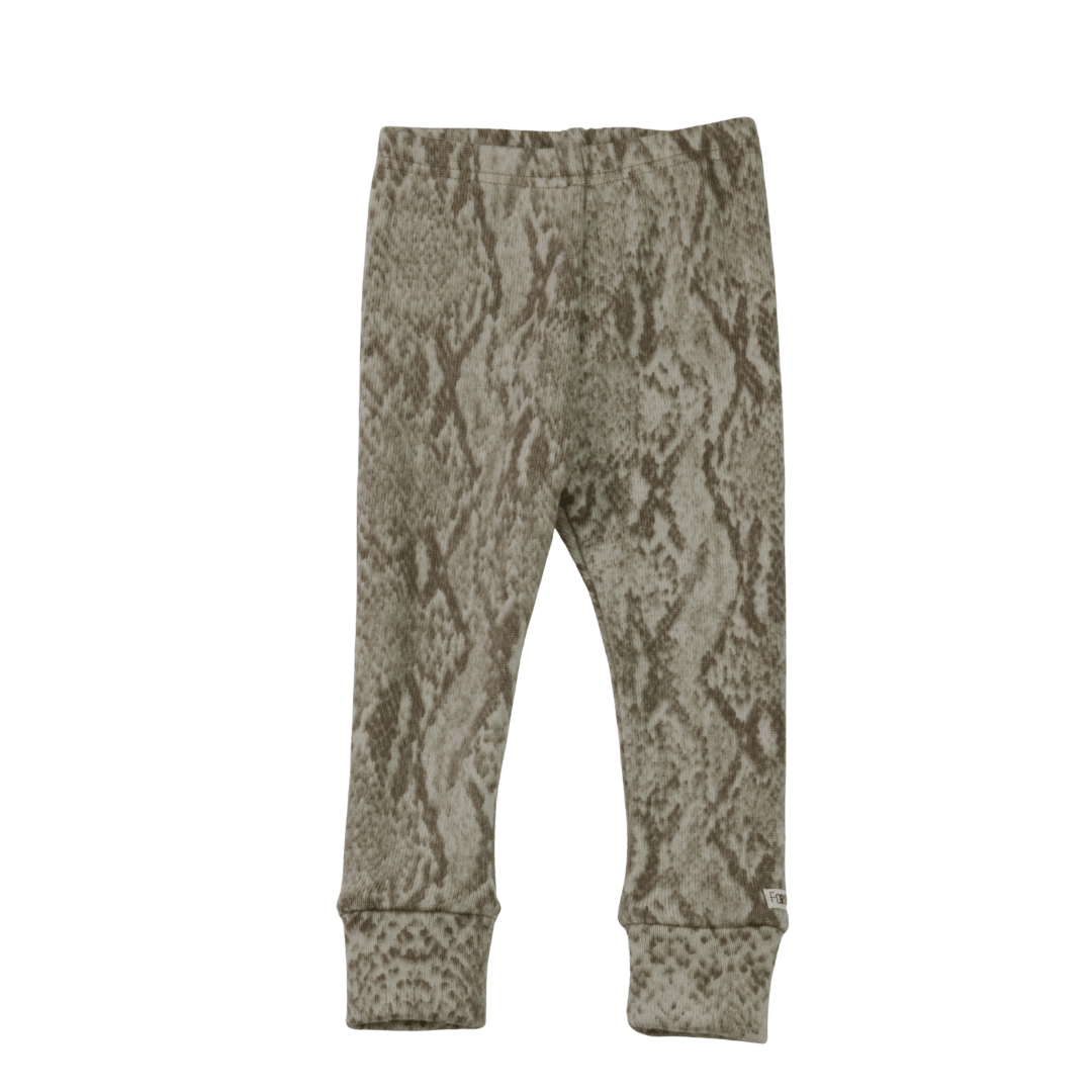 Merino Schmale Babyhose Braun