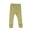 Upcycling Merino Schmale Hose Grün