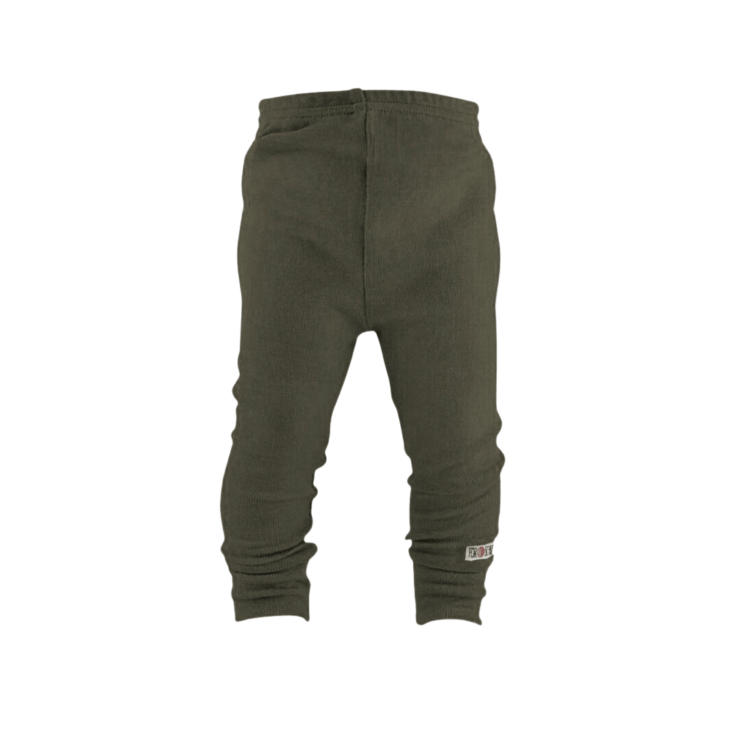Upcycling Schmale Kaschmirhose Braun