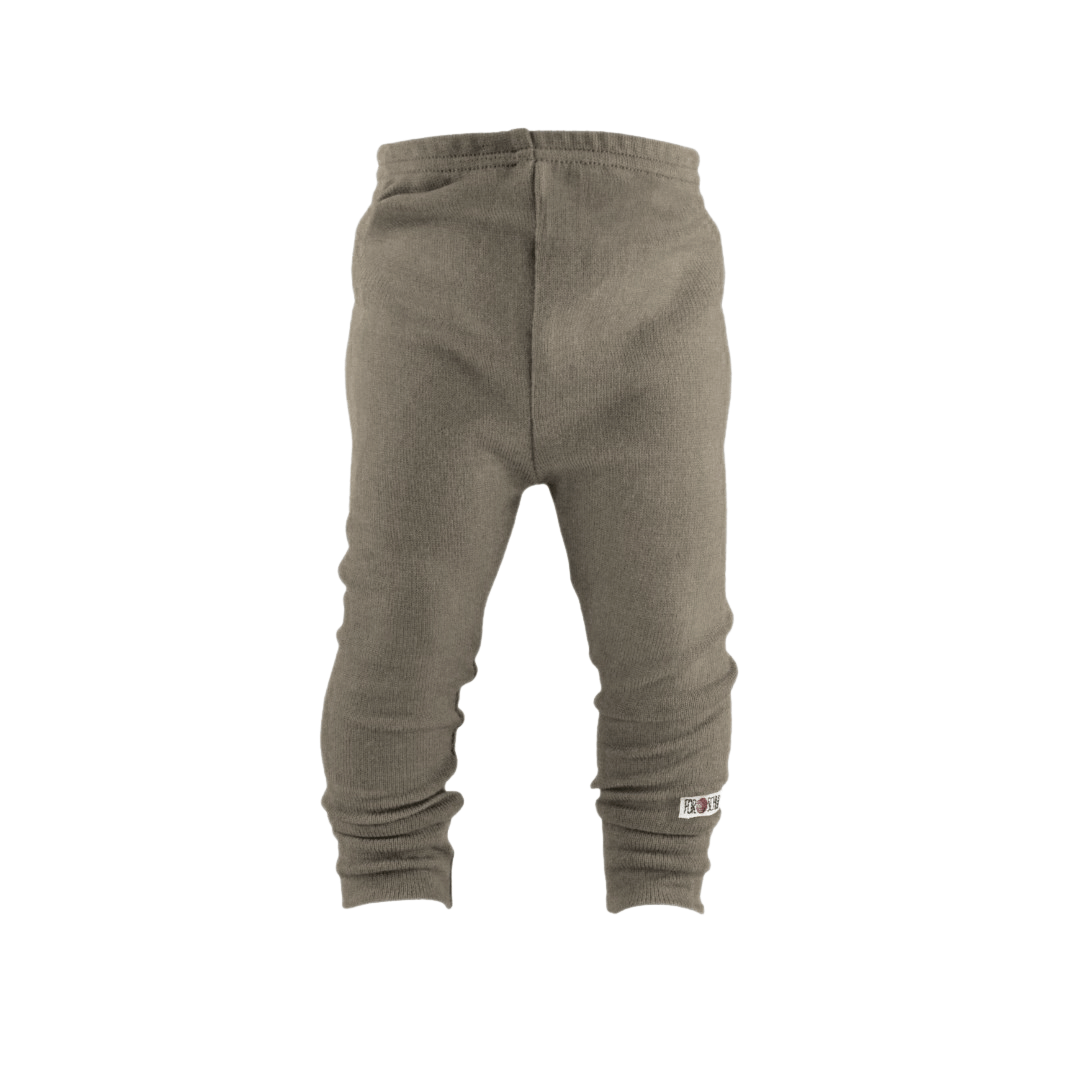 Upcycling Merino Schmale Hose Braun - ForSchur