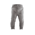 Upcycling Schmale Kaschmirhose Grau meliert - ForSchur