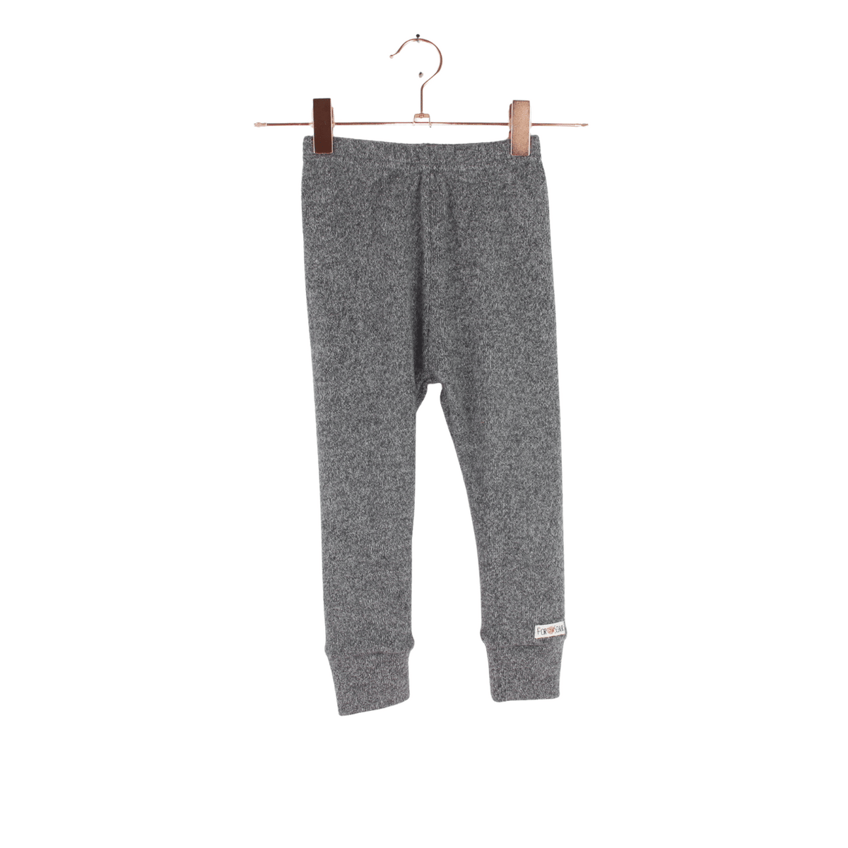 Upcycling Schmale Kaschmirhose Grau - ForSchur