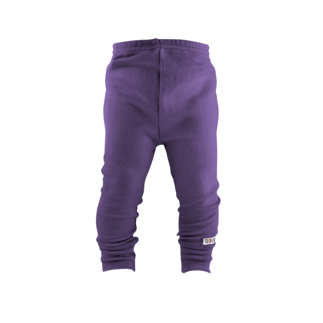 Upcycling Merino Schmale Hose Lila - ForSchur