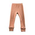 Schmale Kaschmir Kinderhose Rosa