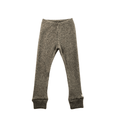 Schmale Kaschmir Kinderhose Braun