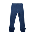 Schmale Kaschmir Kinderhose Blau