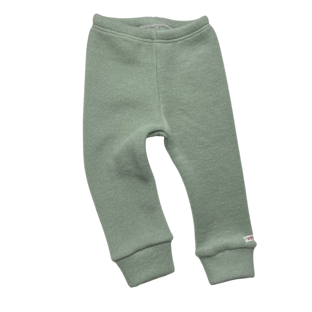 Kuschelfleece Überhose Seegras