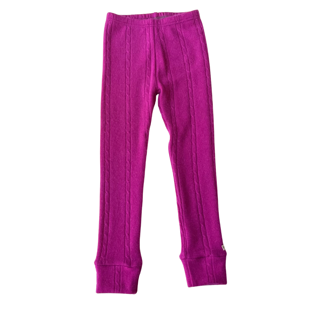 Schmale Kaschmir Kinderhose Gr.122/128