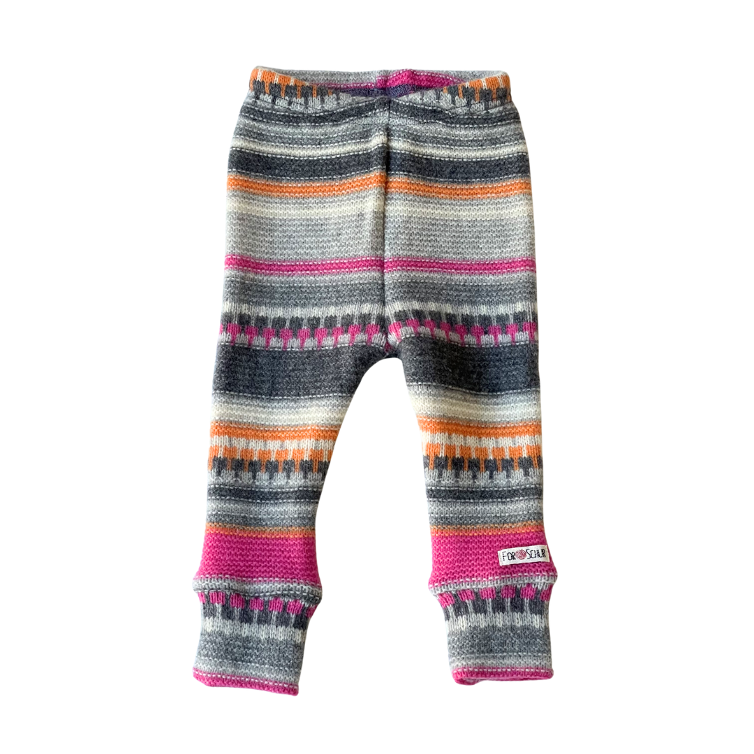 Schmale Kaschmir Babyhose Gr.62/68
