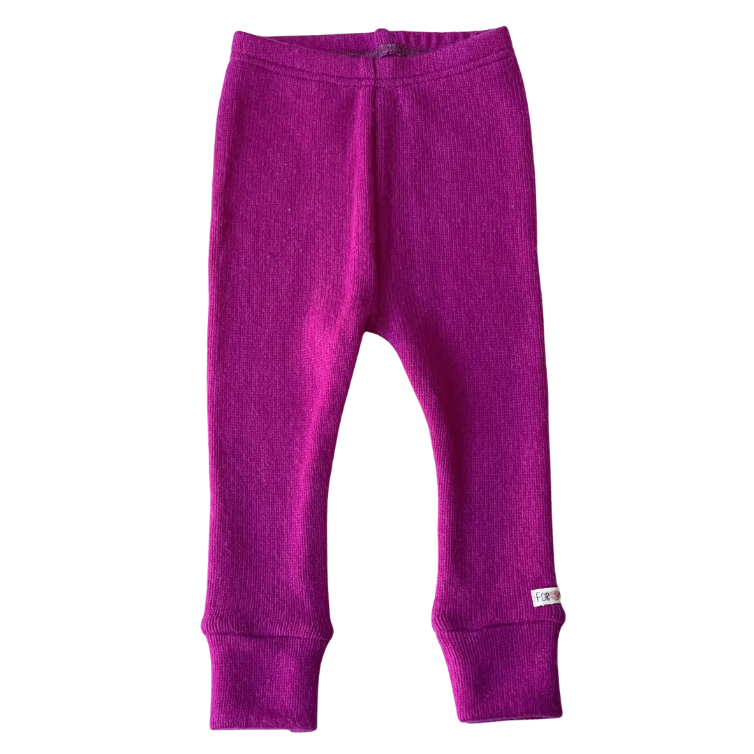 Schmale Kaschmir Babyhose Gr.74/80