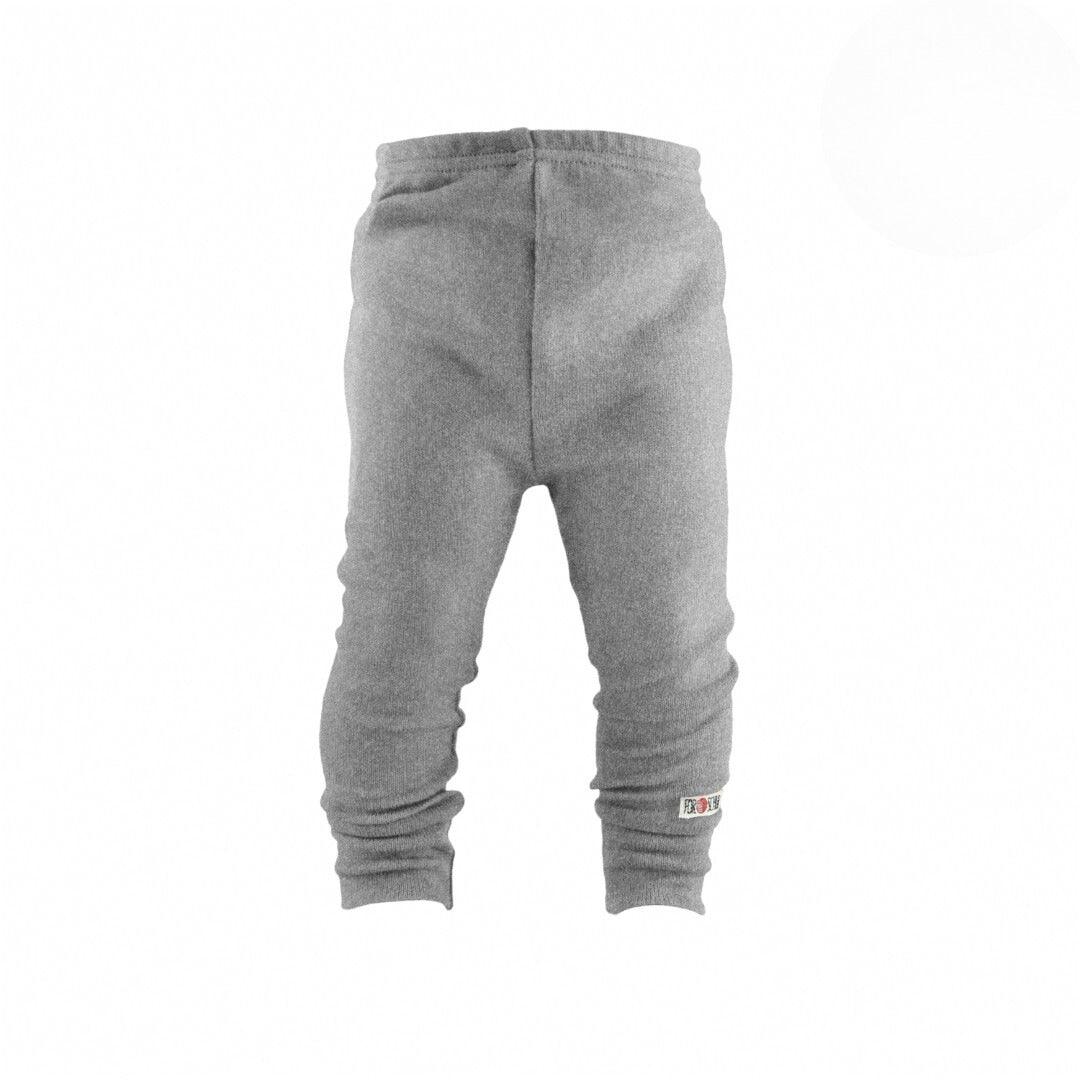 Upcycling Kaschmir Schmale Hose Wolf Meliert - ForSchur