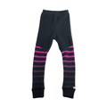 Upcycling Kaschmir Schmale Hose 110/116 mit Teilungsnaht