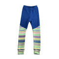 Upcycling Kaschmir Schmale Hose 110/116 mit Teilungsnaht