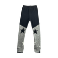 Upcycling Kaschmir Schmale Hose 110/116 mit Teilungsnaht