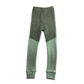 Upcycling Kaschmir Schmale Hose 110/116 mit Teilungsnaht