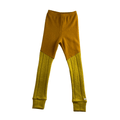 Upcycling Kaschmir Schmale Hose 110/116 mit Teilungsnaht