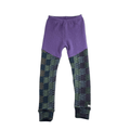 Upcycling Kaschmir Schmale Hose 122/128 mit Teilungsnaht