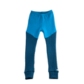 Upcycling Kaschmir Schmale Hose 122/128 mit Teilungsnaht
