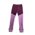 Upcycling Kaschmir Schmale Hose 122/128 mit Teilungsnaht
