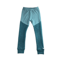 Upcycling Kaschmir Schmale Hose 122/128 mit Teilungsnaht