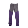 Upcycling Kaschmir Schmale Hose 122/128 mit Teilungsnaht