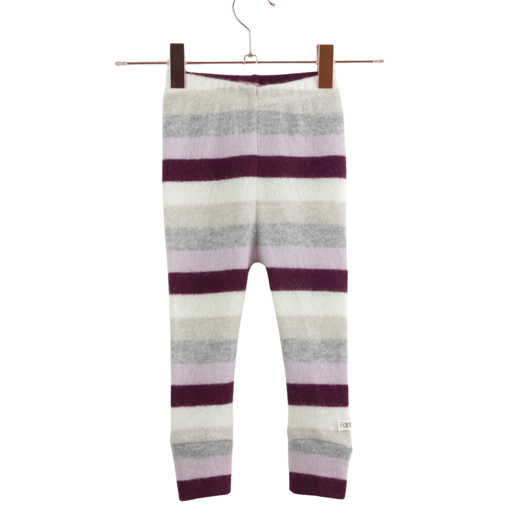 Upcycling Kaschmir Schmale Hose Gr.62/68
