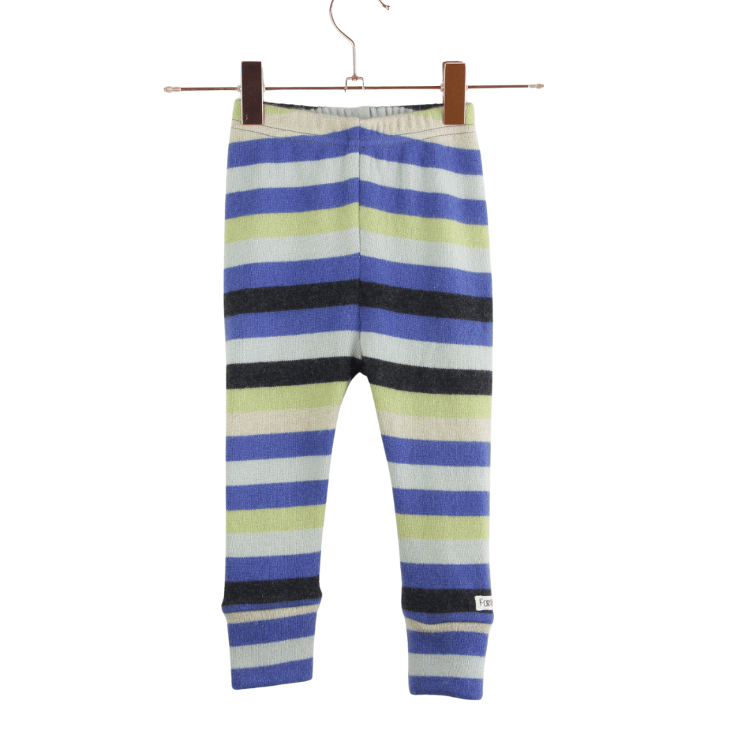 Upcycling Kaschmir Schmale Hose Gr.62/68