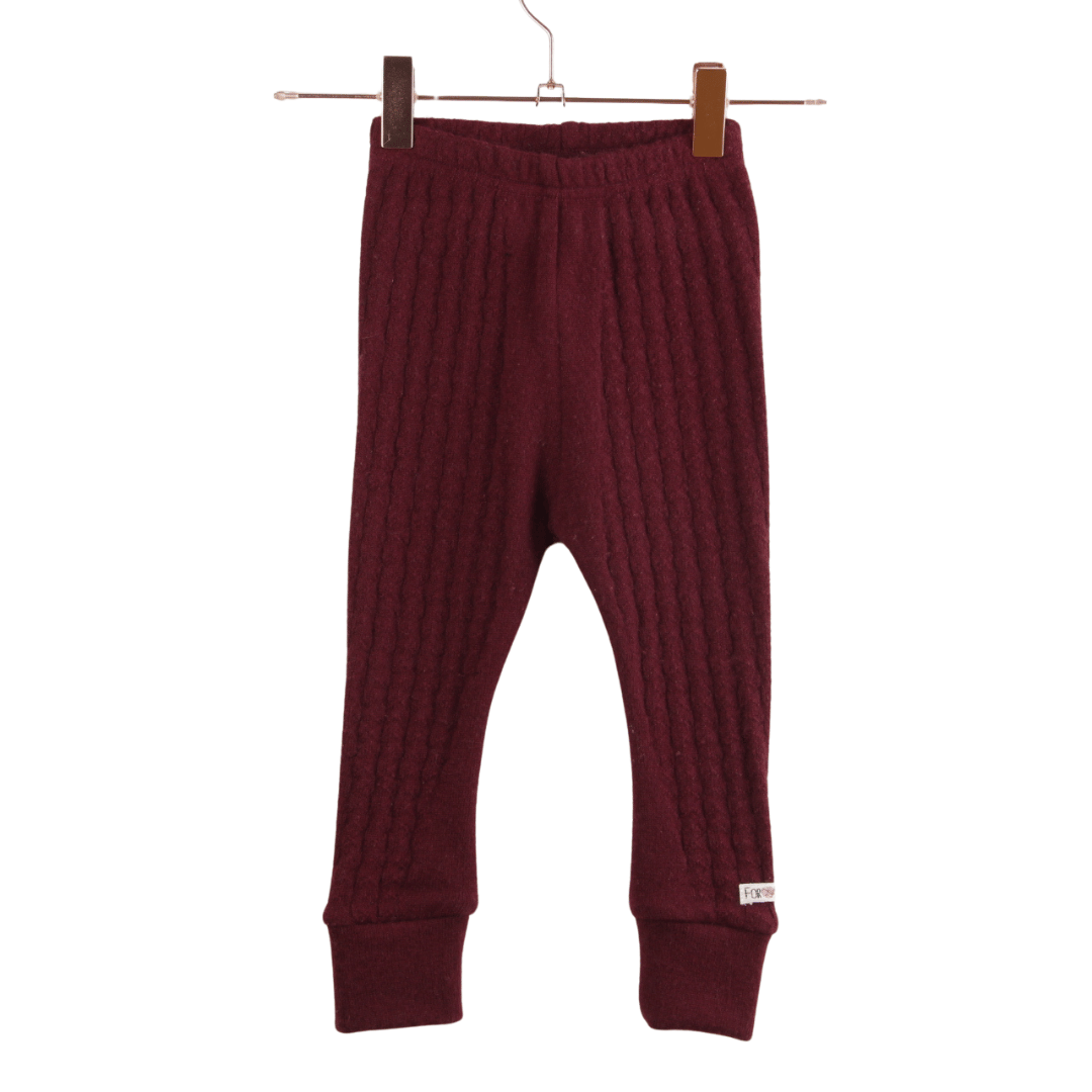 Upcycling Kaschmir Schmale Hose Gr.74/80