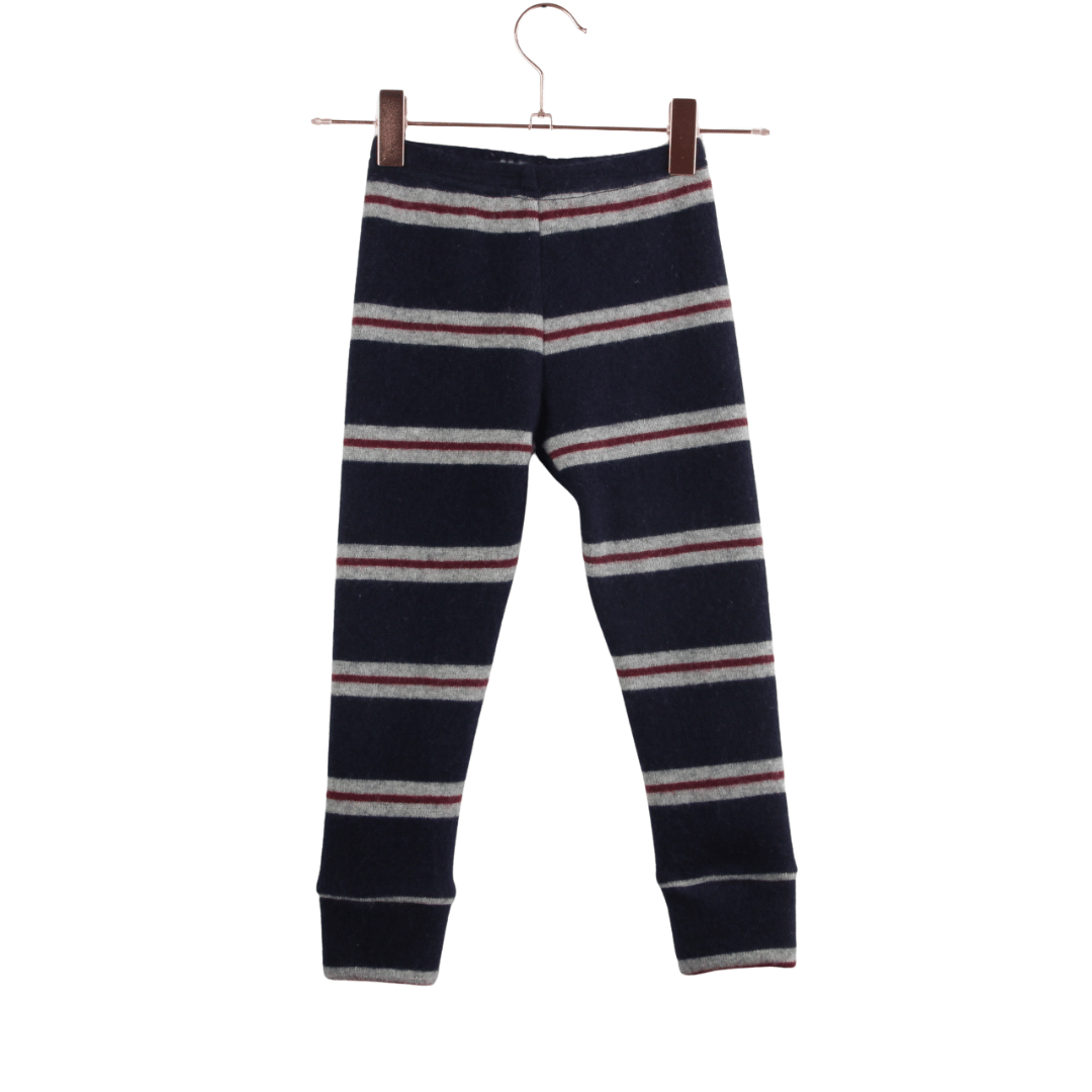 Upcycling Kaschmir Schmale Hose Gr.98/104