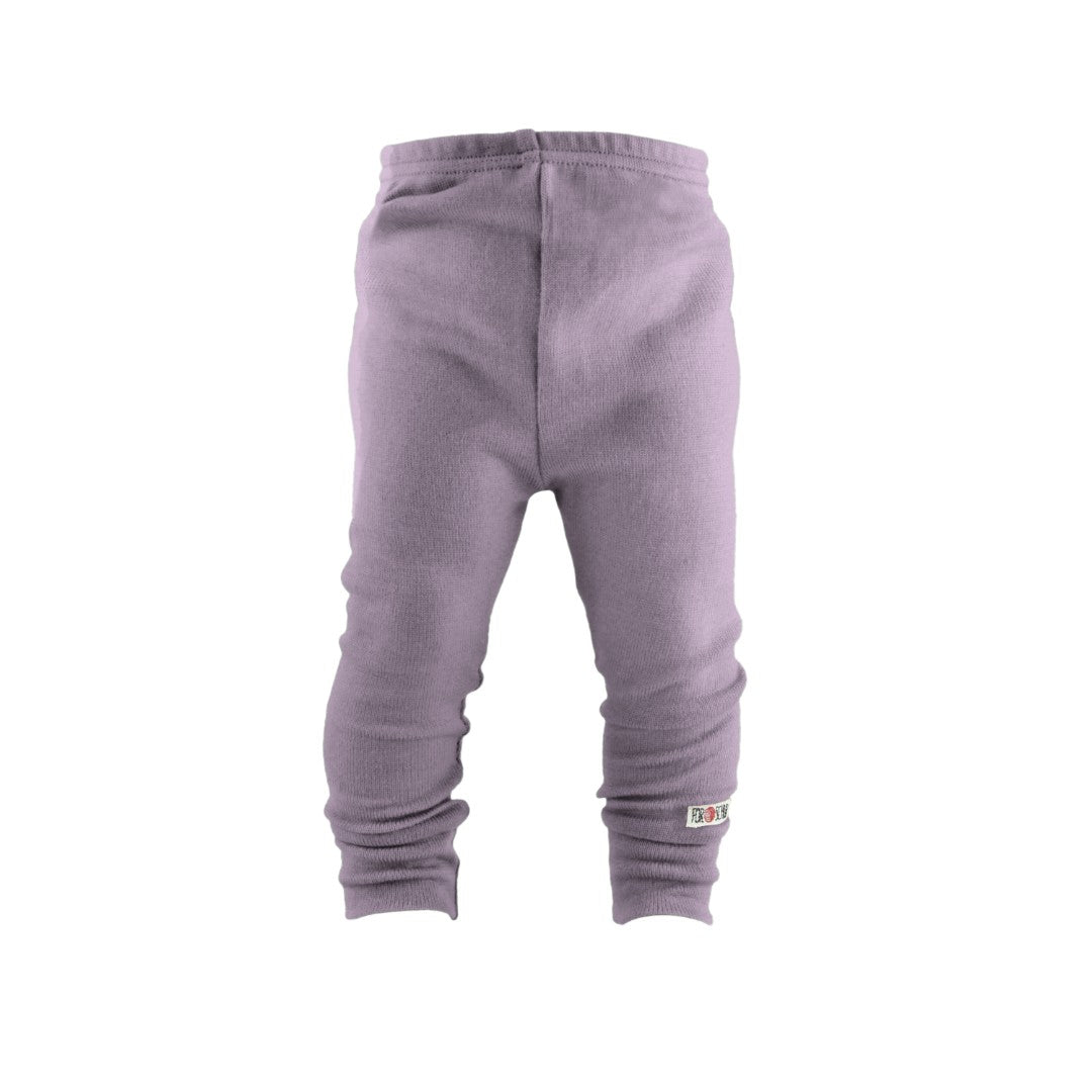 Schmale Kaschmir Kinderhose helle Feige