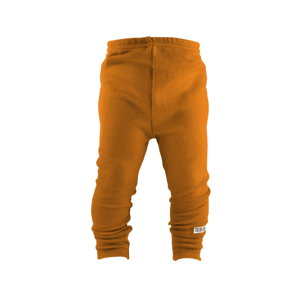 Upcycling Kaschmir Schmale Hose Kürbis