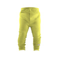 Schmale Kaschmir Kinderhose Pistazie