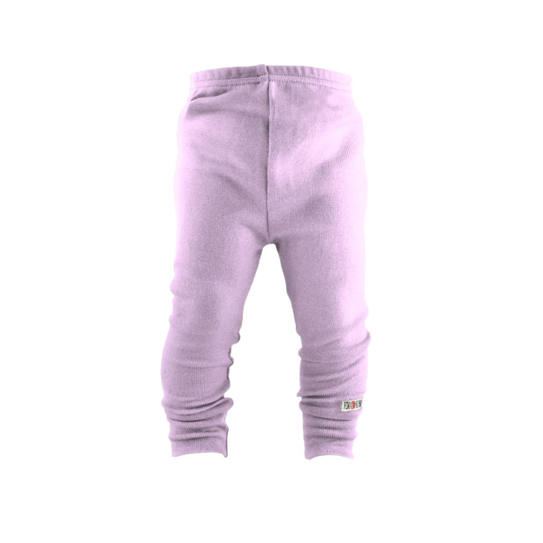 Upcycling Schmale Kaschmirhose Purpur hell