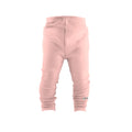 Upcycling Kaschmir Schmale Hose helle Rose