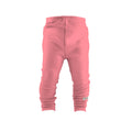 Schmale Kaschmir Babyhose Rose meliert